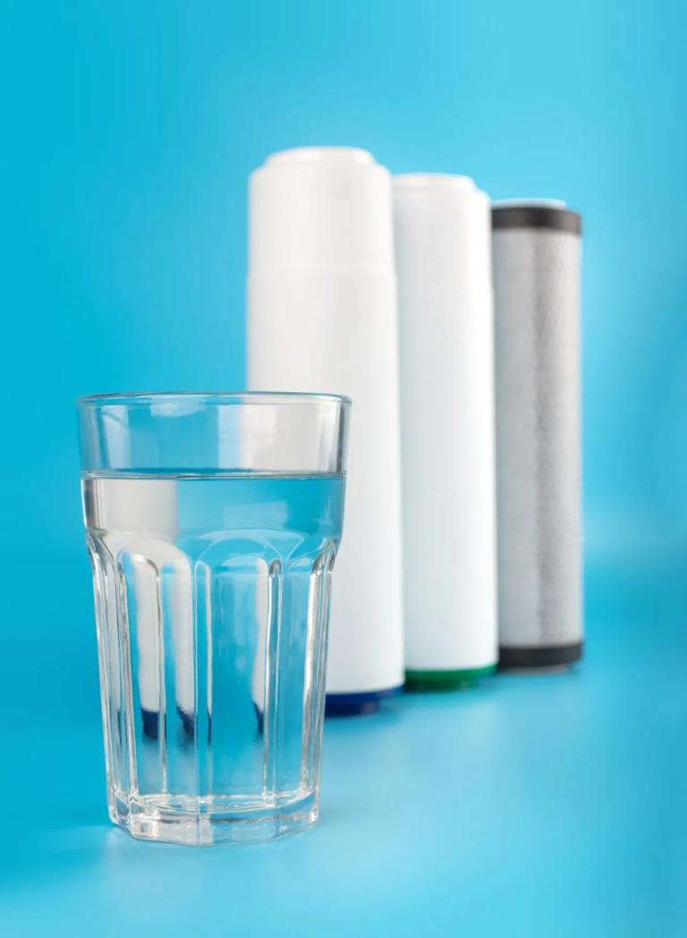 set-three-cartridges-water-filter-with-clear-glass-water-blue-background-concept-water-768x1048